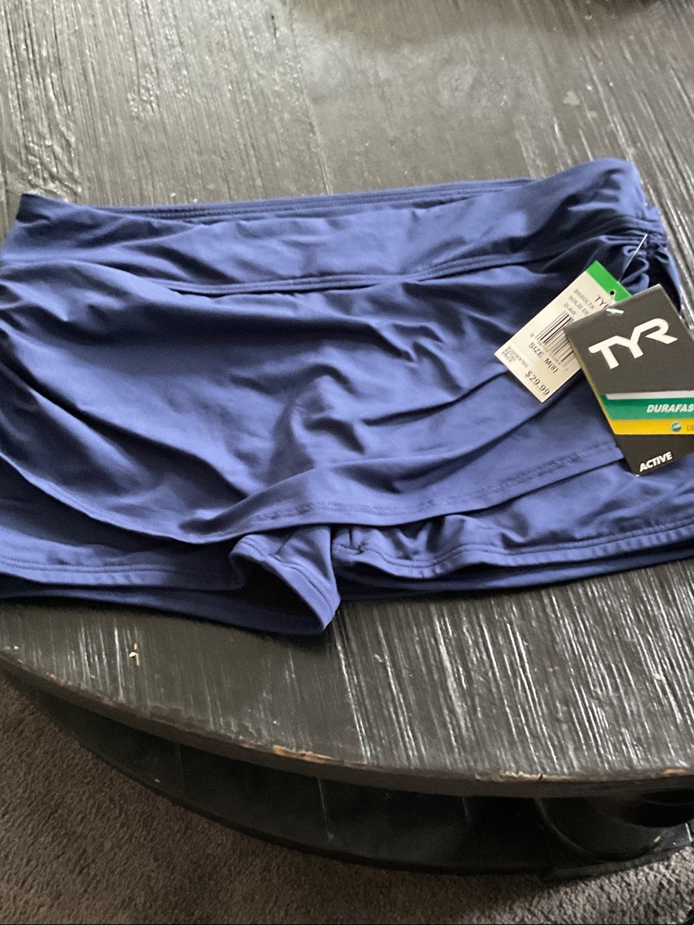 TYR Women's Navy Swim Skirt Shorts